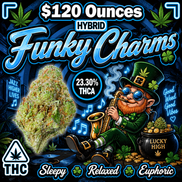 THC-A Flower  – Funky Charms – Hybrid