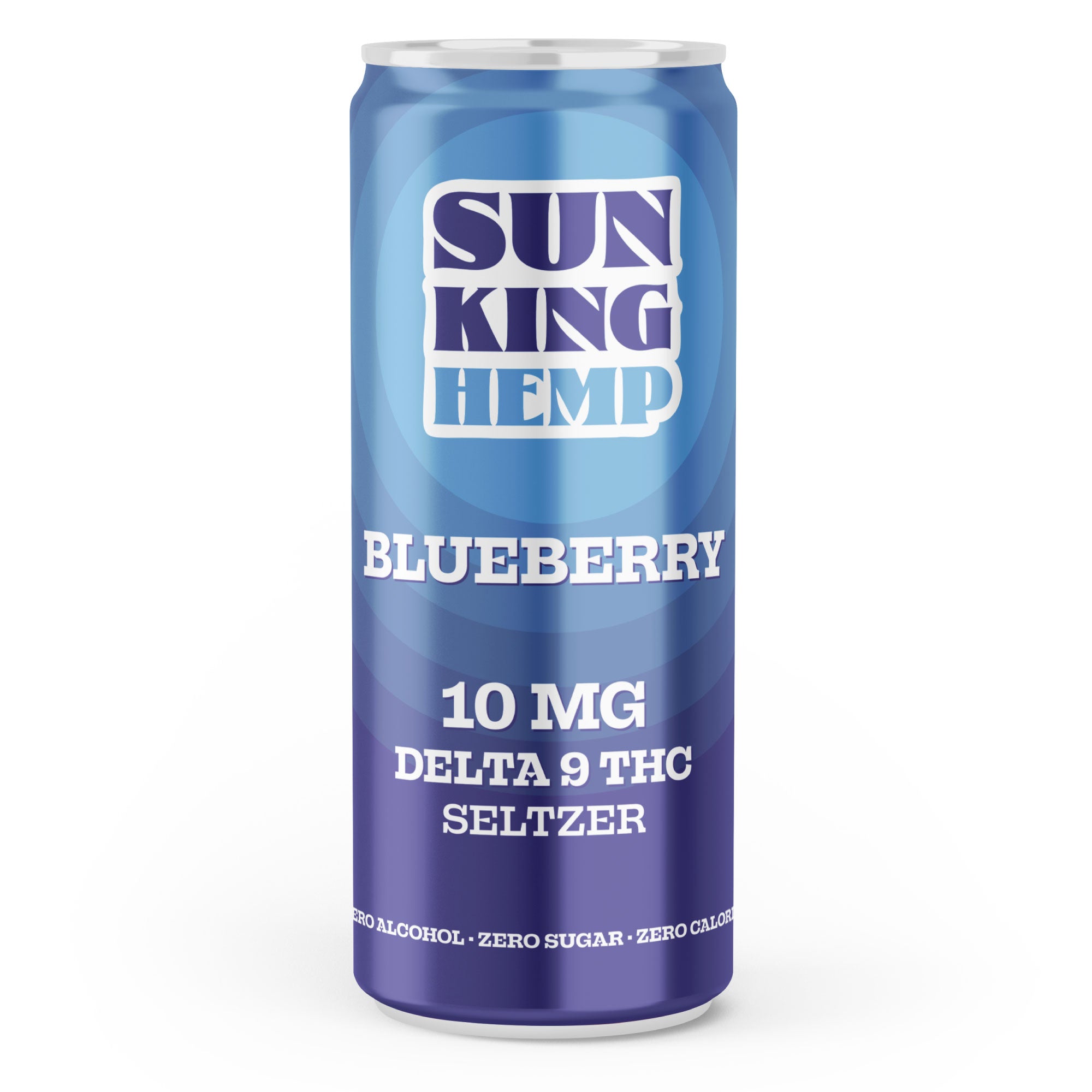 Sun King – 10mg THC Infused - Blueberry Seltzer