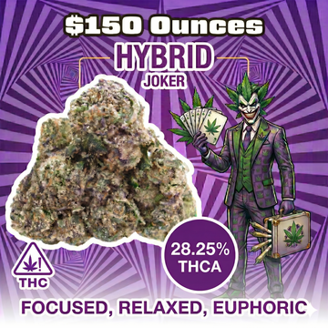 THC-A Flower  – Joker - Hybrid