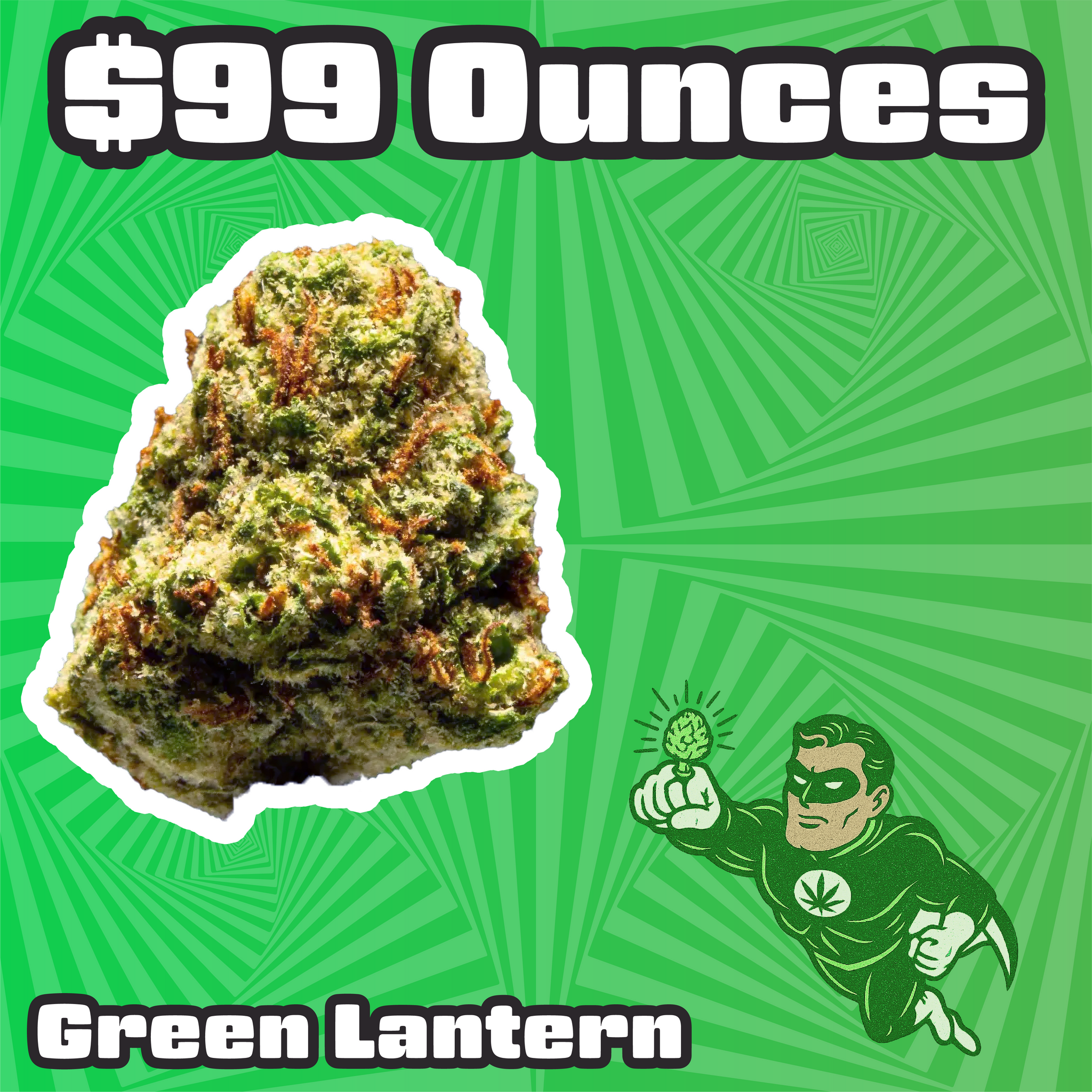 THC-A Flower – Green Lantern - Sativa