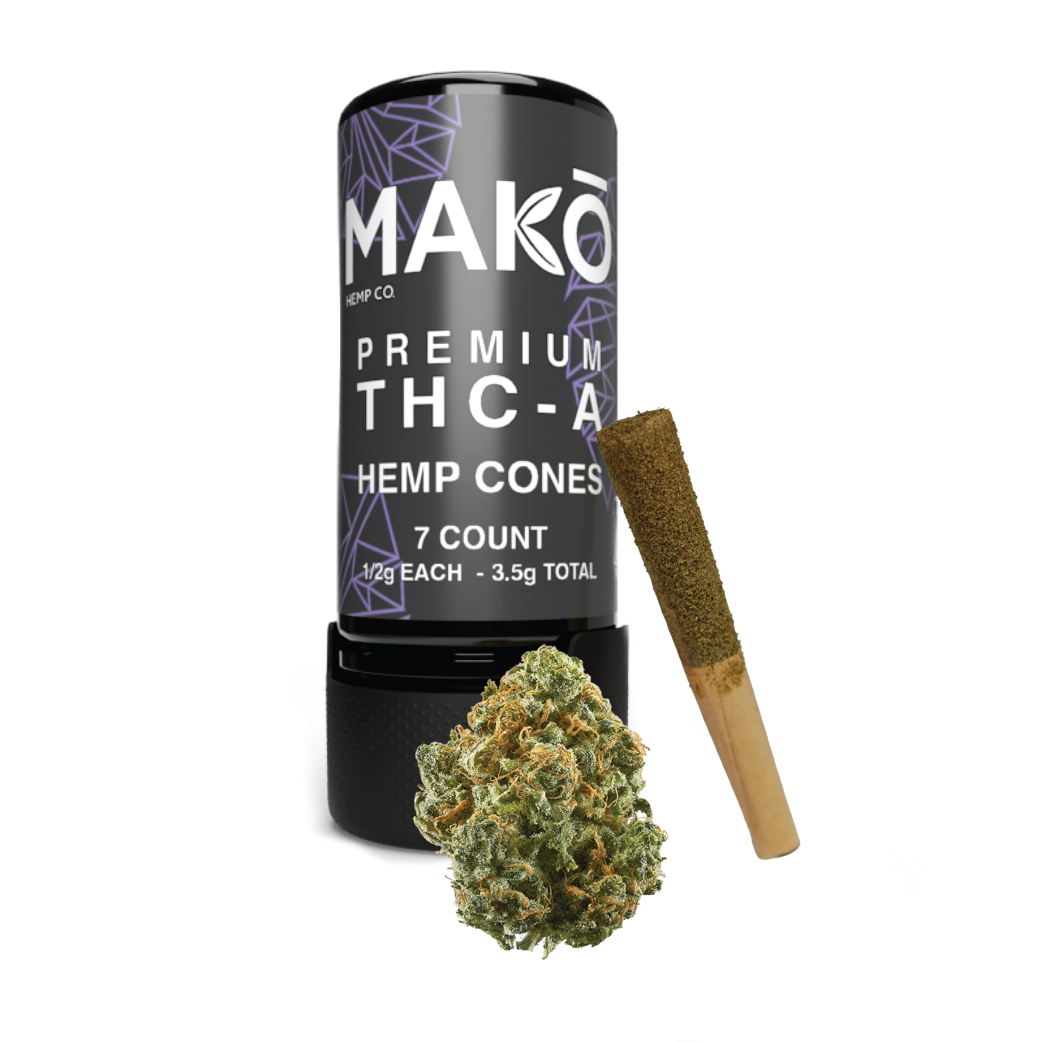 THC-A 1/2g Pre-Rolls – 7 pack – Sativa – Kief Rolled Guava