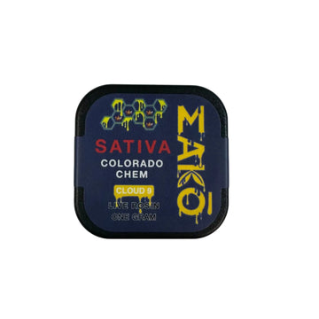 THC-A Sativa 1 gram Live Rosin – Colorado Chem