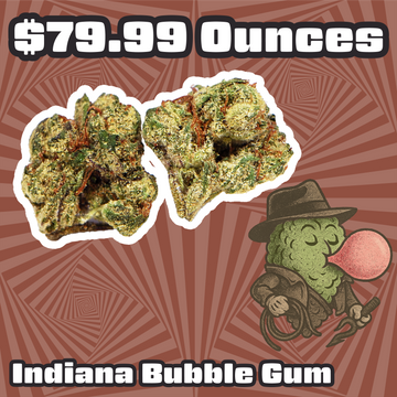 THC-A Flower – Indiana Bubble Gum – Sativa