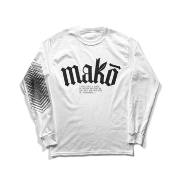 Mako Flapjack Longsleeve  - White