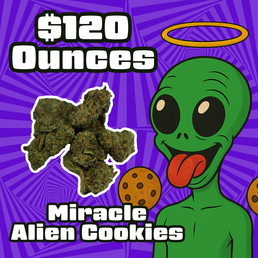 THC-A Flower – Miracle Alien Cookies – Sativa