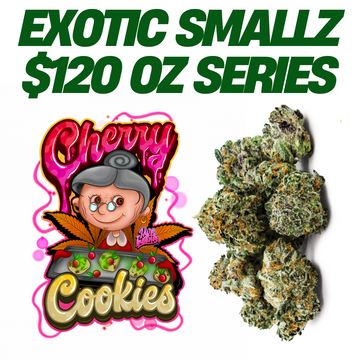 THC-A Flower – Organic Indoor Smalls – Cherry Cookies – Indica