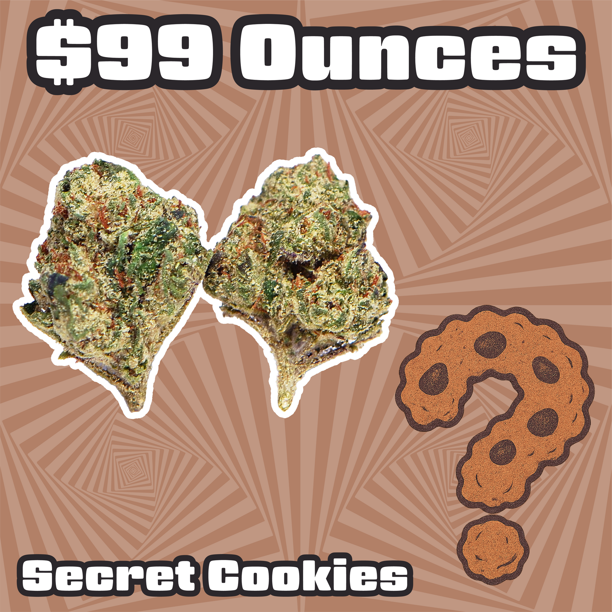 THC-A Flower  – Secret Cookies - Hybrid