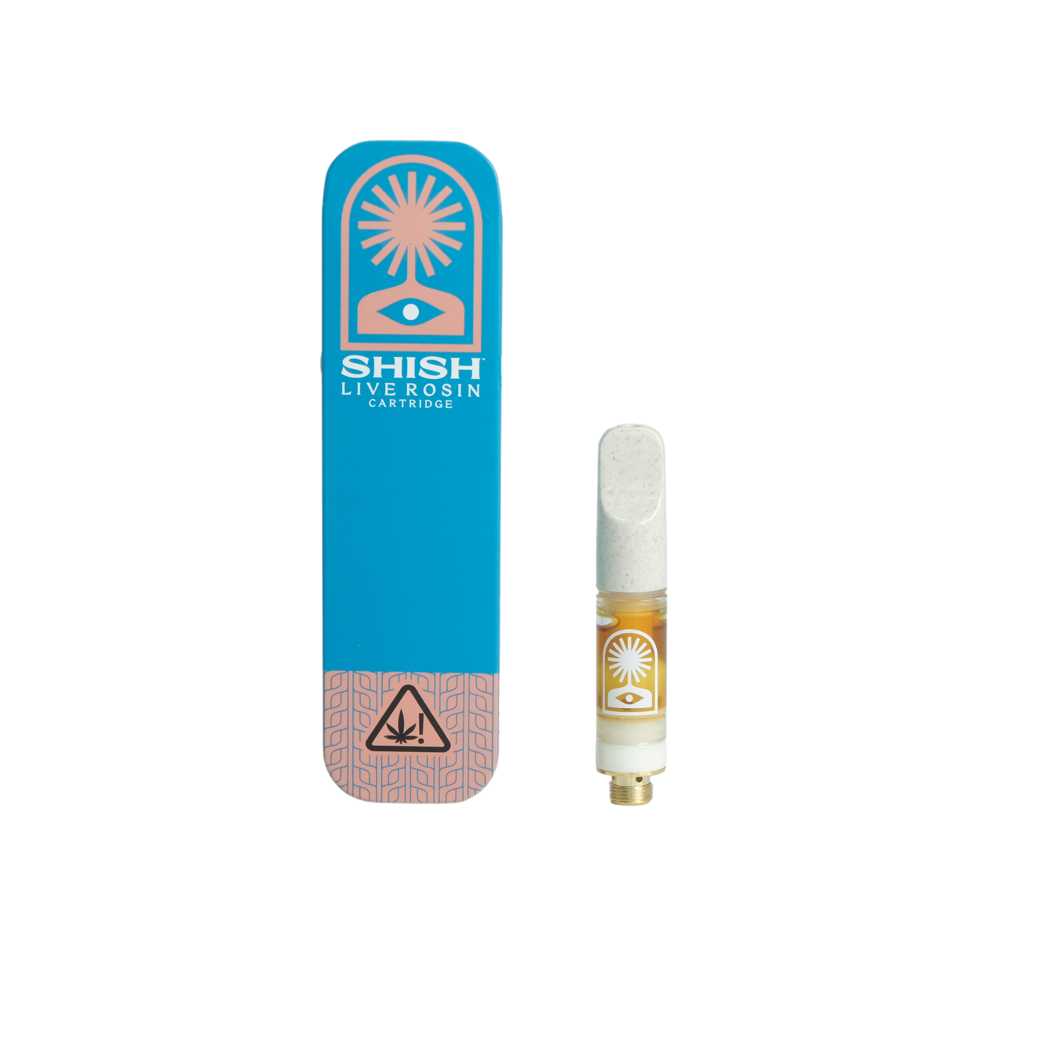 Shish THC-A Live Rosin Hybrid Cart – Bubba Diagonal