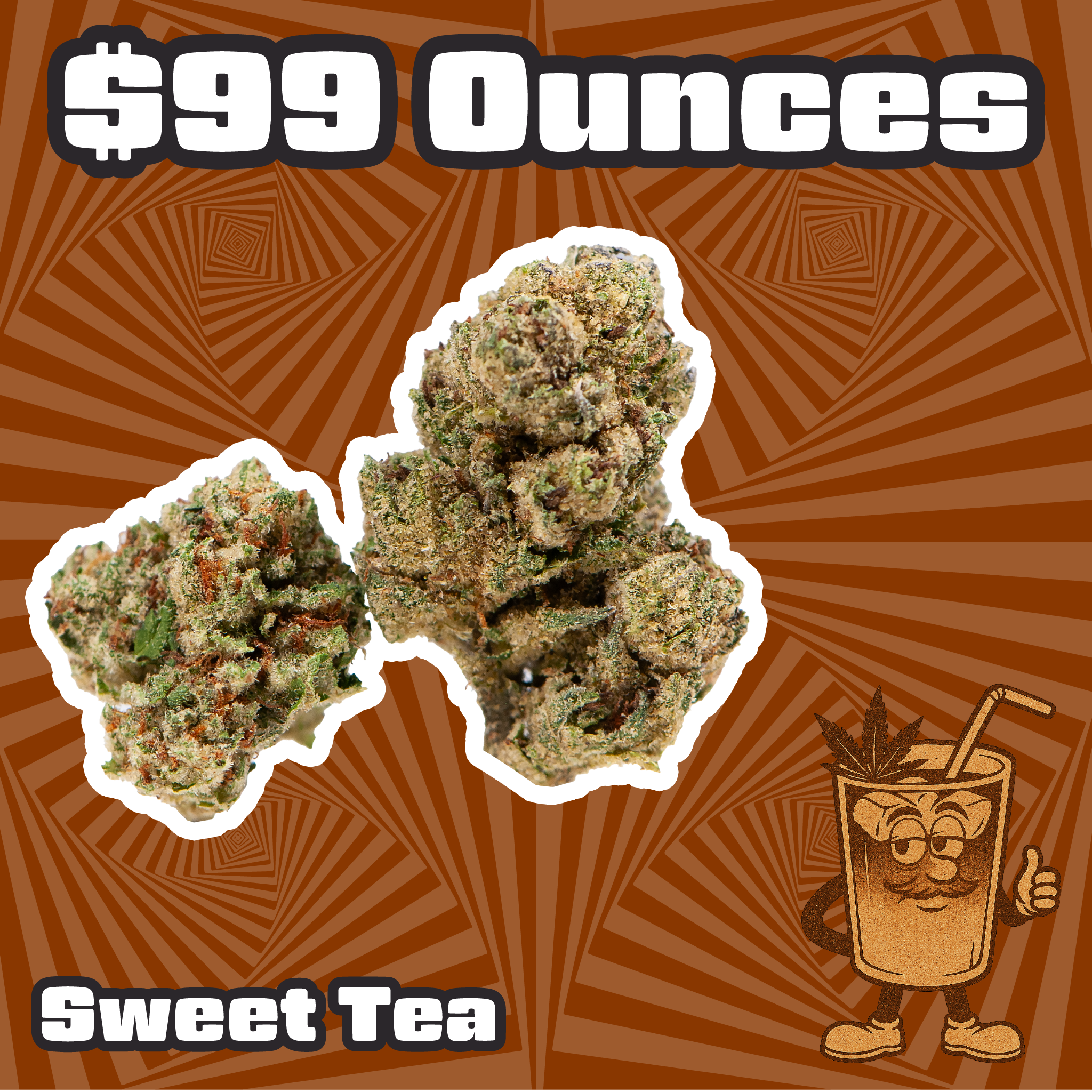 THC-A Flower  – Sweet Tea – Hybrid