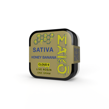 THC-A Sativa 1 gram Live Rosin – Honey Banana