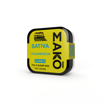 THC-A Sativa Sugar Wax 2 gram Dabs – Trainwreck