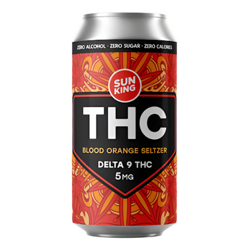 Sun King – 5mg THC Infused - Blood Orange Seltzer