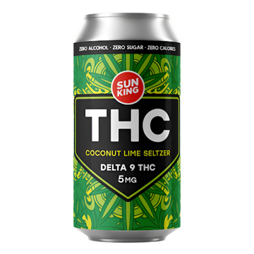 Sun King – 5mg THC Infused - Coconut Lime Seltzer