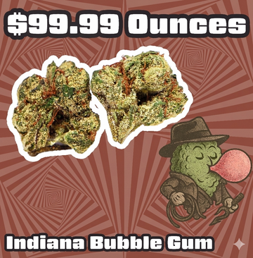 THC-A Flower – Indiana Bubble Gum – Sativa