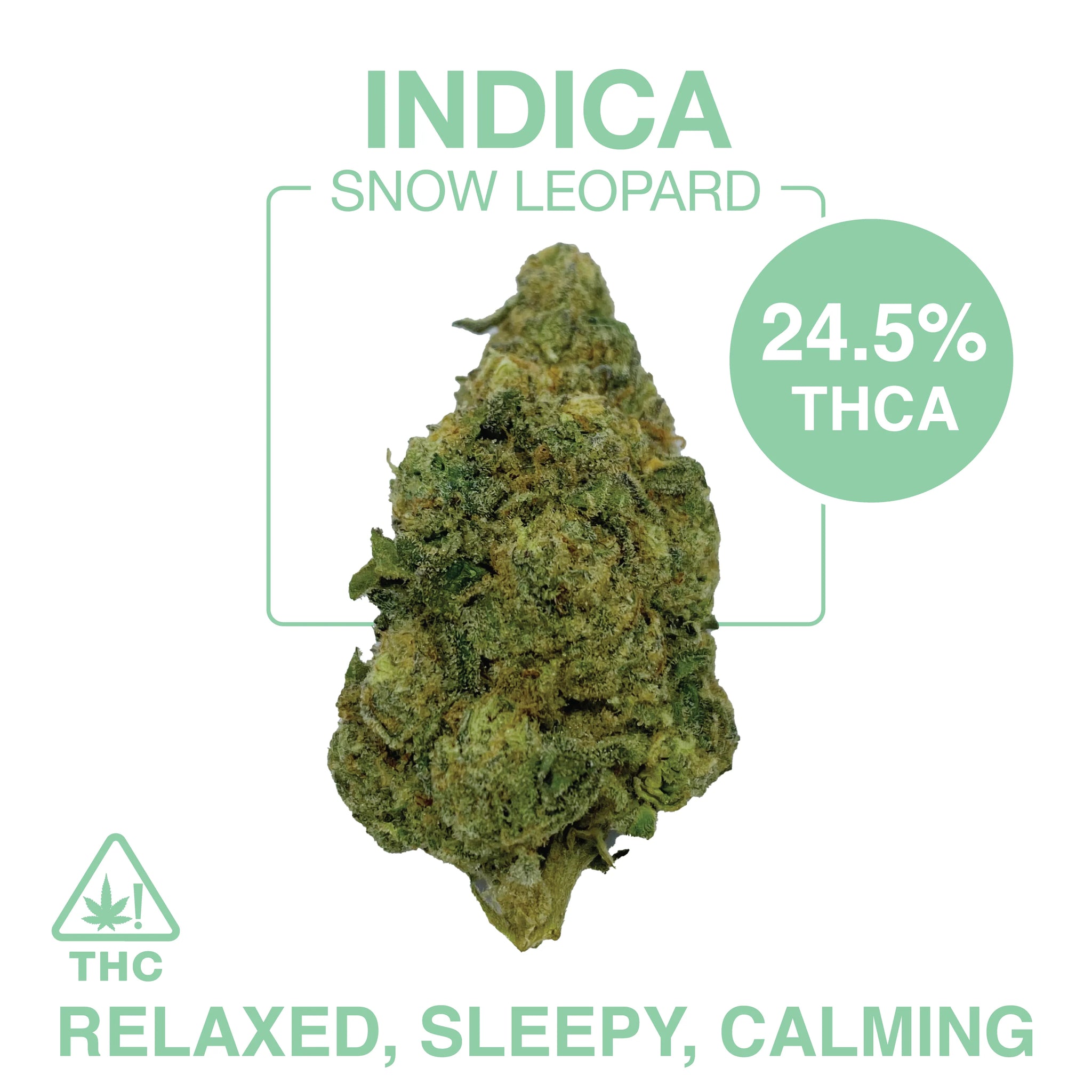 THC-A Flower – Snow Leopard – Indica