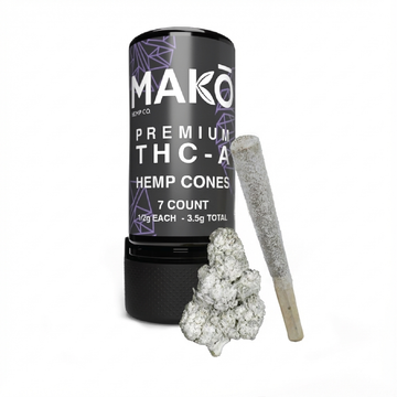 THC-A 1/2g Pre-Rolls – 7 pack – Hybrid – Snowcaps