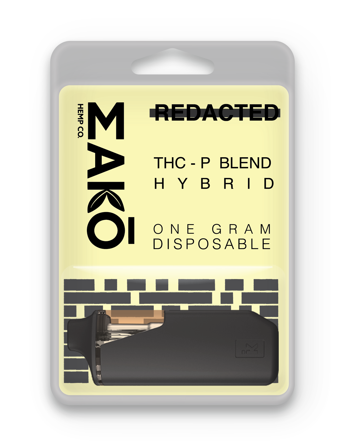 mako thc-p disposable REDACTED