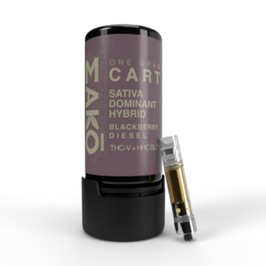 HHC + THC-V 10% Sativa Cart - Blackberry Diesel