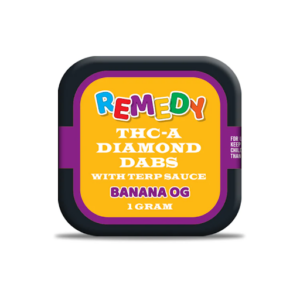 THC-A Diamonds 1 Gram Dabs - Banana OG